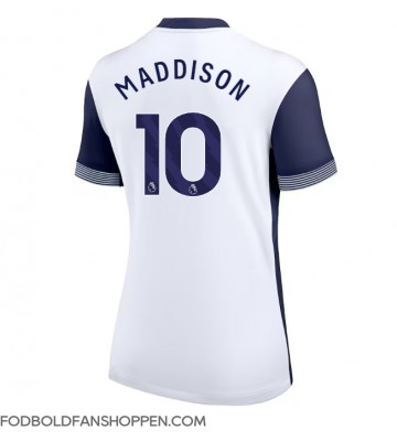 Tottenham Hotspur James Maddison #10 Hjemmebanetrøje Dame 2024-25 Kortærmet